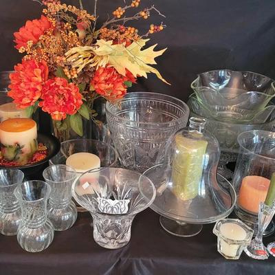 Crystal Décor Collection Featuring Waterford, Gorham, Longaberger & Elegant Glass