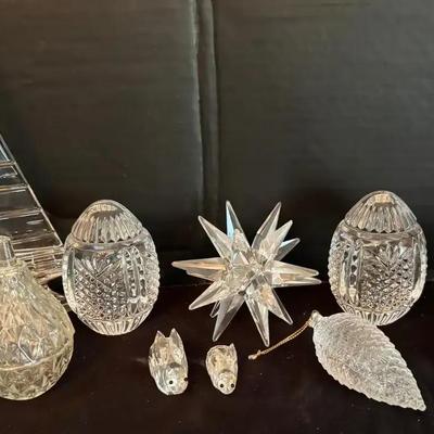 Crystal Décor Collection Featuring Waterford Eggs & Music Box