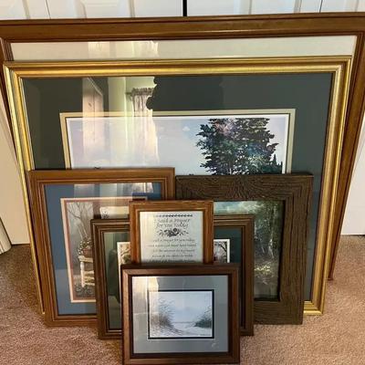 Perez Painting, Jim Harrison Prints & Framed Art Collection