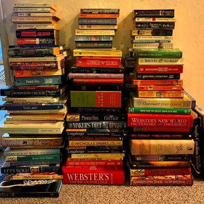 Large Book Collection – Romance, Christian, Mystery & More