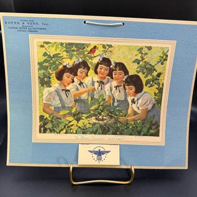 Lot (3) Vintage Dionne Quintuplets Advertising Calendars- 1937, 1944 & 1951
Lot #: 76