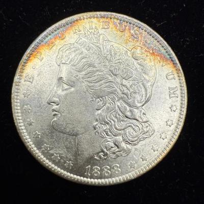 1888-P Morgan Silver Dollar
Lot #: 14