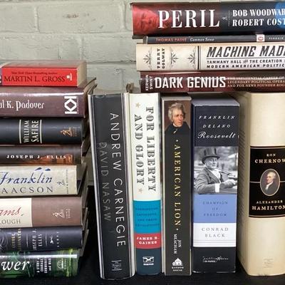 Large Lot of American Government & Early American History Books