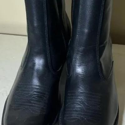 Men’s Lerado Black Leather Boots 