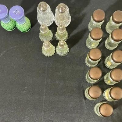 Variety Of Salt And Pepper Shakers 