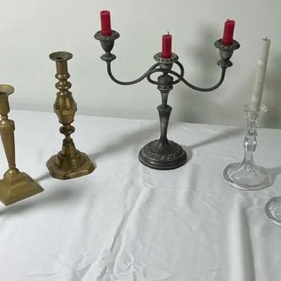Variety Of Candlesticks