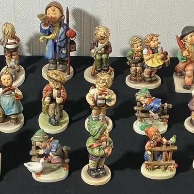 Large Collection of Goebel Hummel Figurines & Bells – West Germany