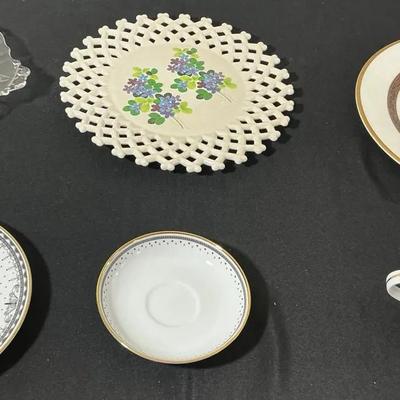 Assorted Decorative Plates & Serving Pieces – Mixed Styles & Makers