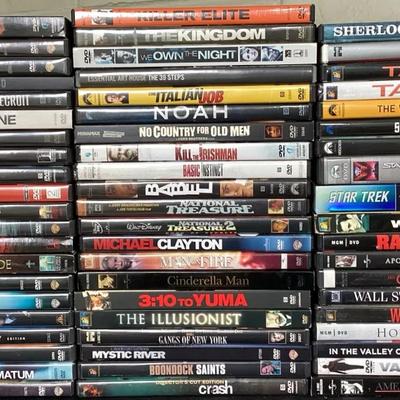Large Action & Thriller DVD Collection – 50+ Blockbusters, Crime Dramas & Suspense Hits