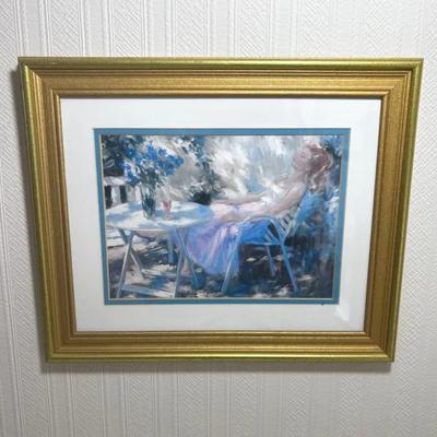 Impressionist Ladies Painting Prints- Set Of 4