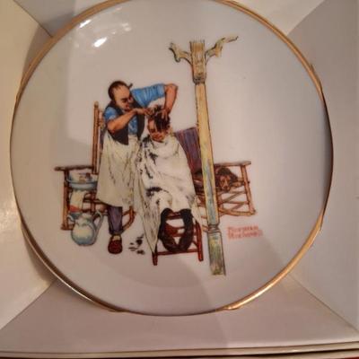 Sale Photo Thumbnail #28: Norman Rockwell Plate