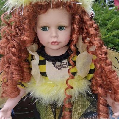 Sale Photo Thumbnail #14: Bumble Bee Porcelain Doll