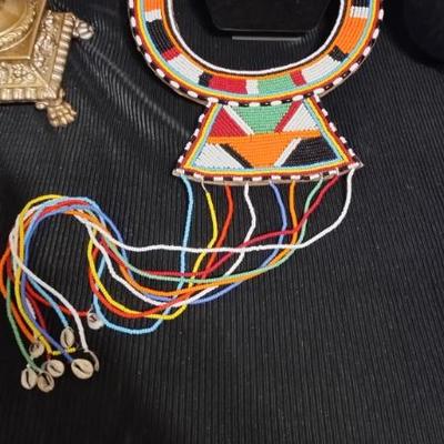 Sale Photo Thumbnail #36: Tribal Necklace, Vintage