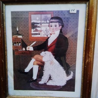 Sale Photo Thumbnail #30: Framed Artwork