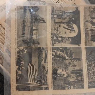 Reverse of Power Tool Ad, WWII Photos 