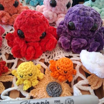 Sale Photo Thumbnail #7: Hand Crafted Crotcheted Creatures NEW