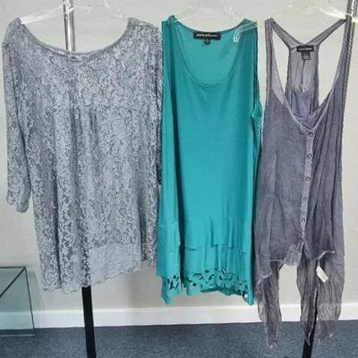 Women's Blouses and Dress Sizes XL By DKNY Jeans and Slimming Options Swim