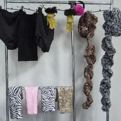 Women's Hats and Scarves Assortment Gloves Satin Pillow Cases and More 