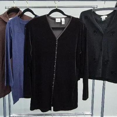 Women's Sweaters and Turtle Neck Shirts By Yarnworks and Bobbie Brooks & More