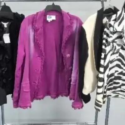 Women's Jackets By Diane Gilman Biston Proper & Midwest Garment Co. Sizes Medium and Large 