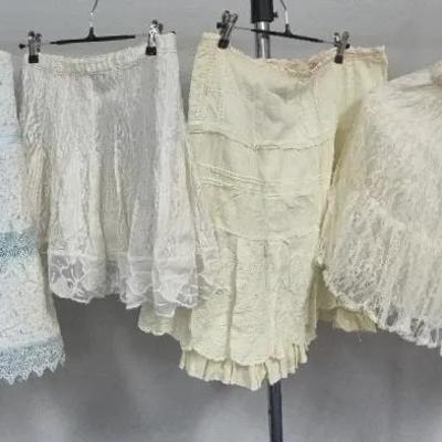 Women's Lacy Skirts Sizes Medium and Large By Fredericks of Hollywood LaRok 