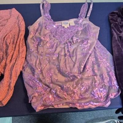 Arden, Diane Gilman And DeJill Blouses Sizes Medium To Large 