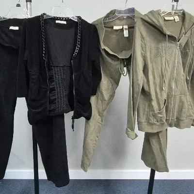 Women's Sweat Suits Sizes Medium By DKNY Jeans and Boston Proper Sport 