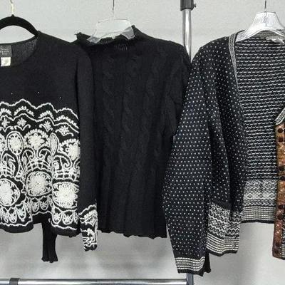 Women's Sweaters Sizes Large and XL By Susan Bristol and Isabella Bird 