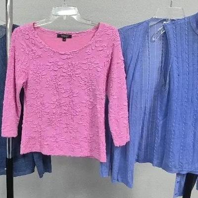 Women's Sweaters Sizes Medium and Large By Moda Seta Karen Kane and Diane Gilman 