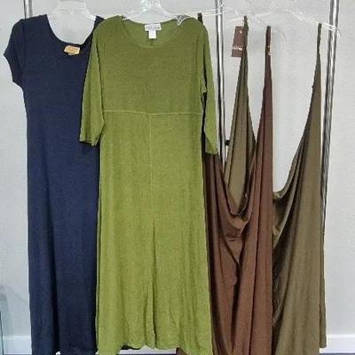 Women's Spandex Dresses and Wraps Sizes XLarge By Carolyn Strauss and SWrap