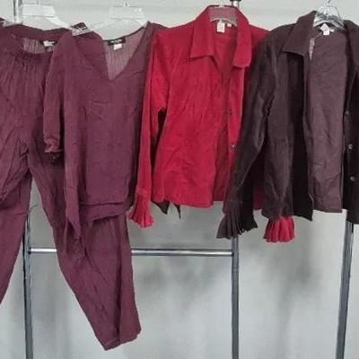 Women's Lounge Set and Blouses Sizes Large & XL 