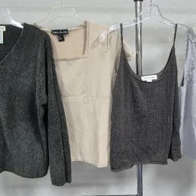 Women's Tanks and Light Sweaters Sizes Large By Susan Lucci Jones New York and Finity Studio