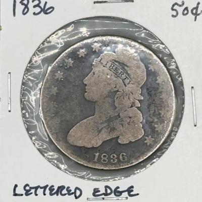 1836 Bust Half Dollar