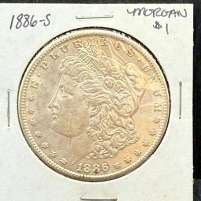 1886-S Morgan Dollar 