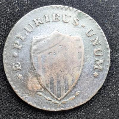 1787 New Jersey Post Colonial Copper Coin