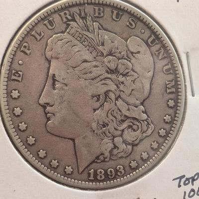 1893 Morgan Dollar