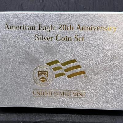 2006 American Eagle 20th Anniversary Set W/ 3 Coins 