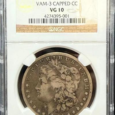 1879-CC Morgan Dollar NGC VG10 VAM-3