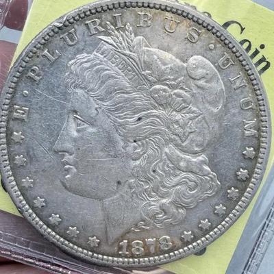 1878 Morgan Dollar 7/8 TF