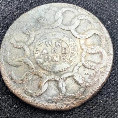 1787 Fugio Copper Cent