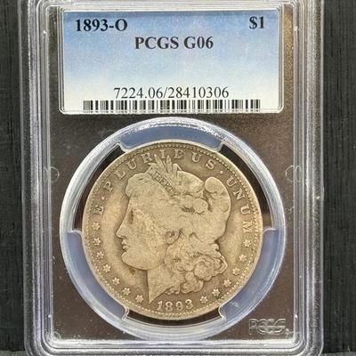 1893-O Morgan Dollar PCGS G 06