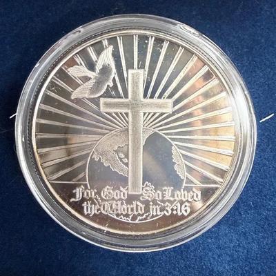 1 Troy Ounce .999 Silver Round 