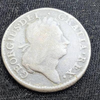 1723 Woods Hibernia Colonial Copper Coin