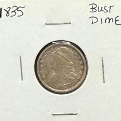 1835 Bust Dime 