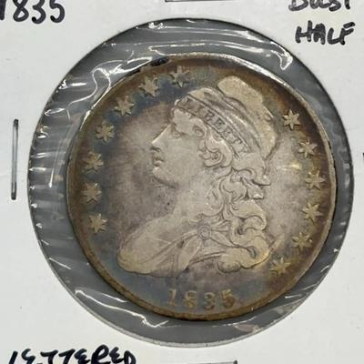 1835 Bust Half Dollar 