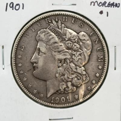1901 Morgan Dollar 