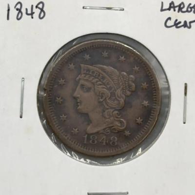 1848 Large Cent 