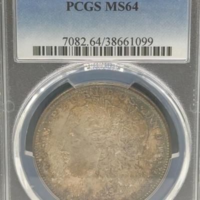 1878-S Morgan Dollar PCGS MS64