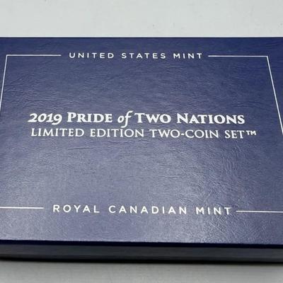 2019 Pride Of Two Nations Silver Eagle And Maple Leaf 