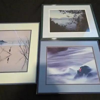 Collection of Framed Nature & Landscape Prints Featuring Phyllis Stewart